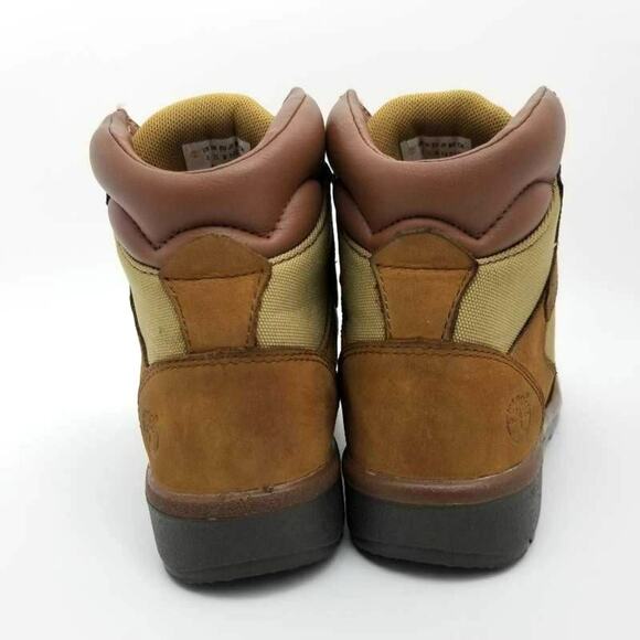 Timberland Boys 6-Inch Field Boots Brown Size 3 - Picture 5 of 12